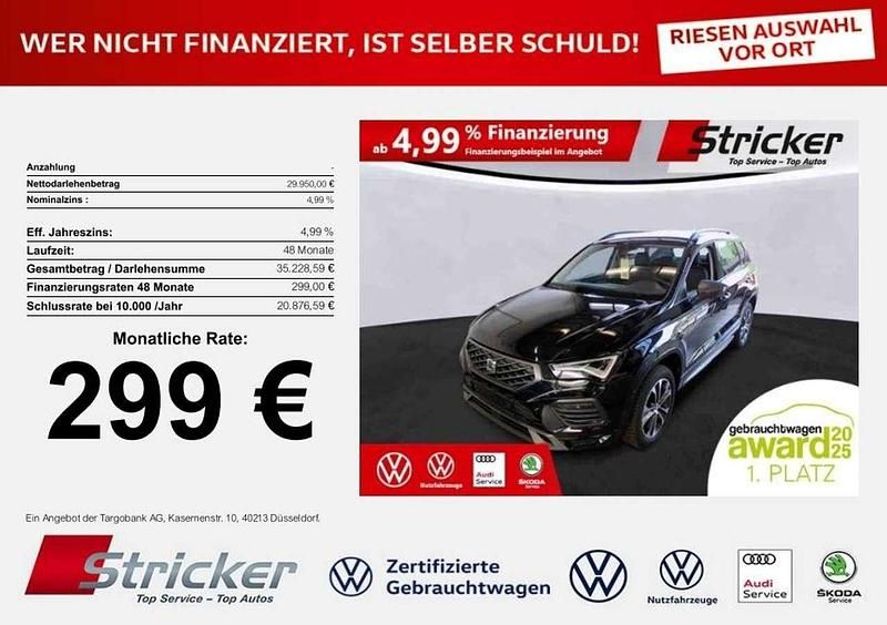 Magic schwarz Gebraucht 2024 Seat Ateca FR SUV | 29.949 € (Fairer Preis) - Bild 1/3