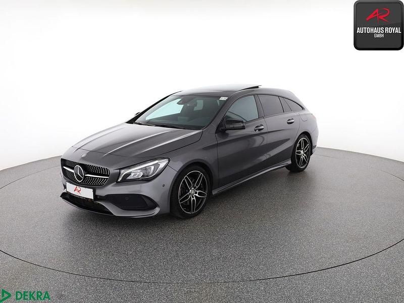 Mountaingrau Gebraucht 2017 Mercedes CLA250 Shooting Brake AMG Kombi | 27.880 € (Etwas zu teuer) - Bild 1/4