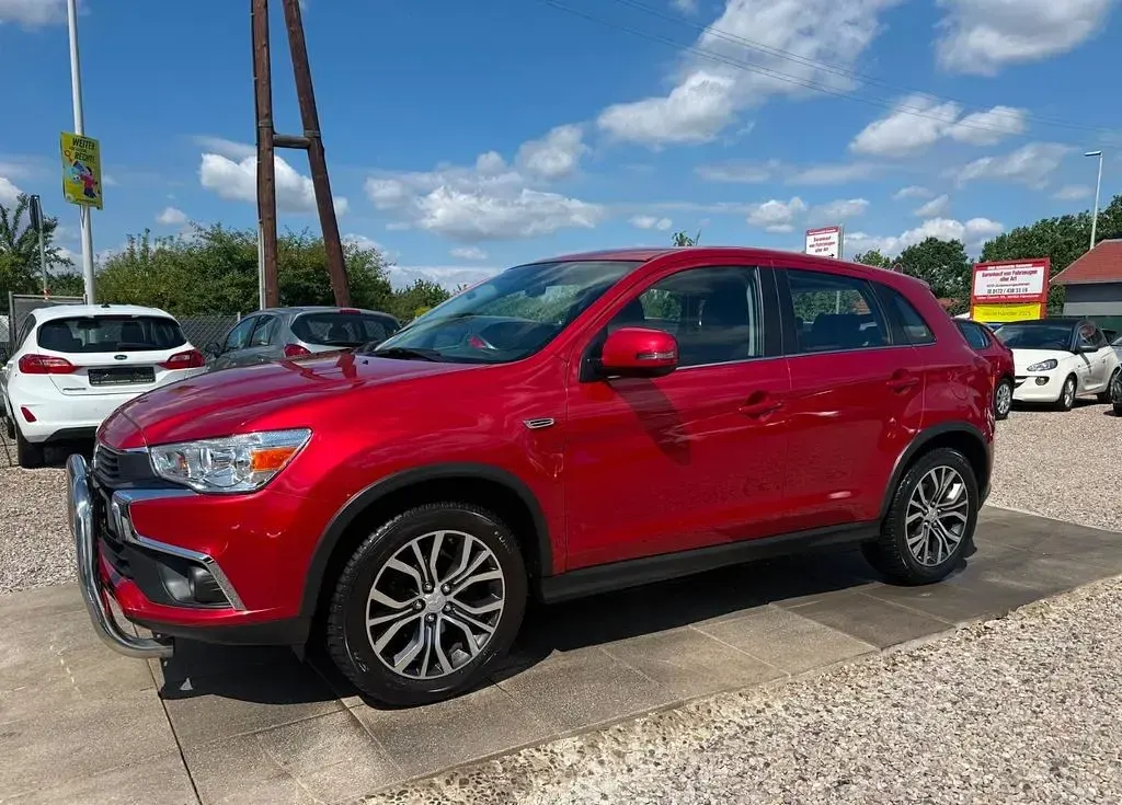 Gebraucht Mitsubishi ASX Diamant Edition 117 PS (86 kW) 2018 Rot SUV
