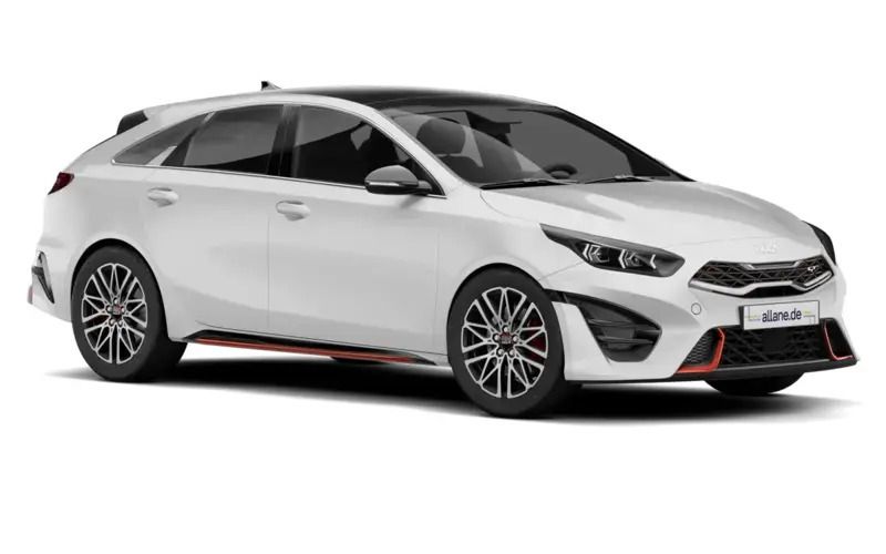 Deluxeweiß(weiß) Neu 2025 Kia ProCeed GT-Line Kleinwagen | 34.880 € - Bild 1/4