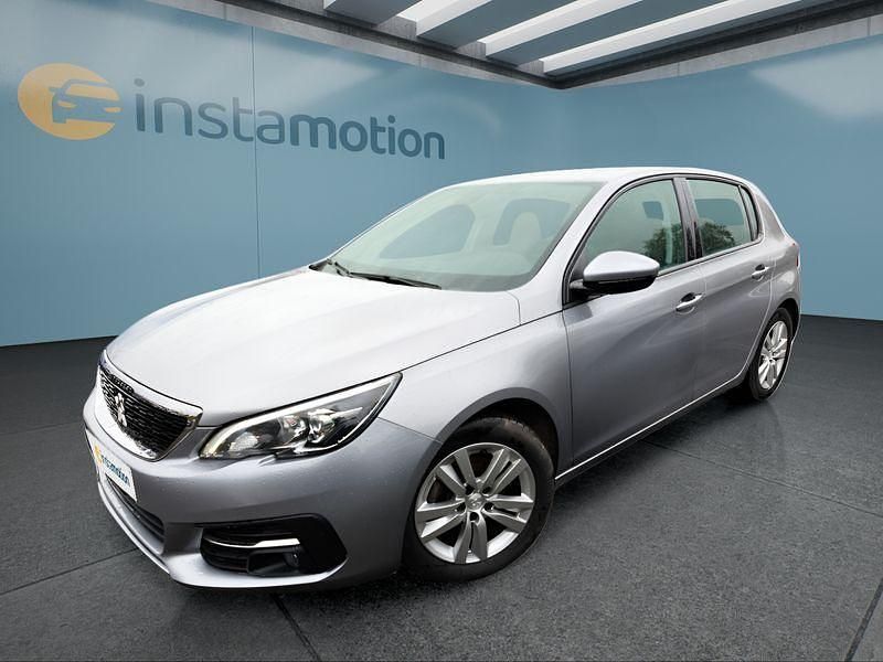 Grau Gebraucht 2021 Peugeot 308 Kleinwagen | 13.399 € (Fairer Preis) - Bild 1/4