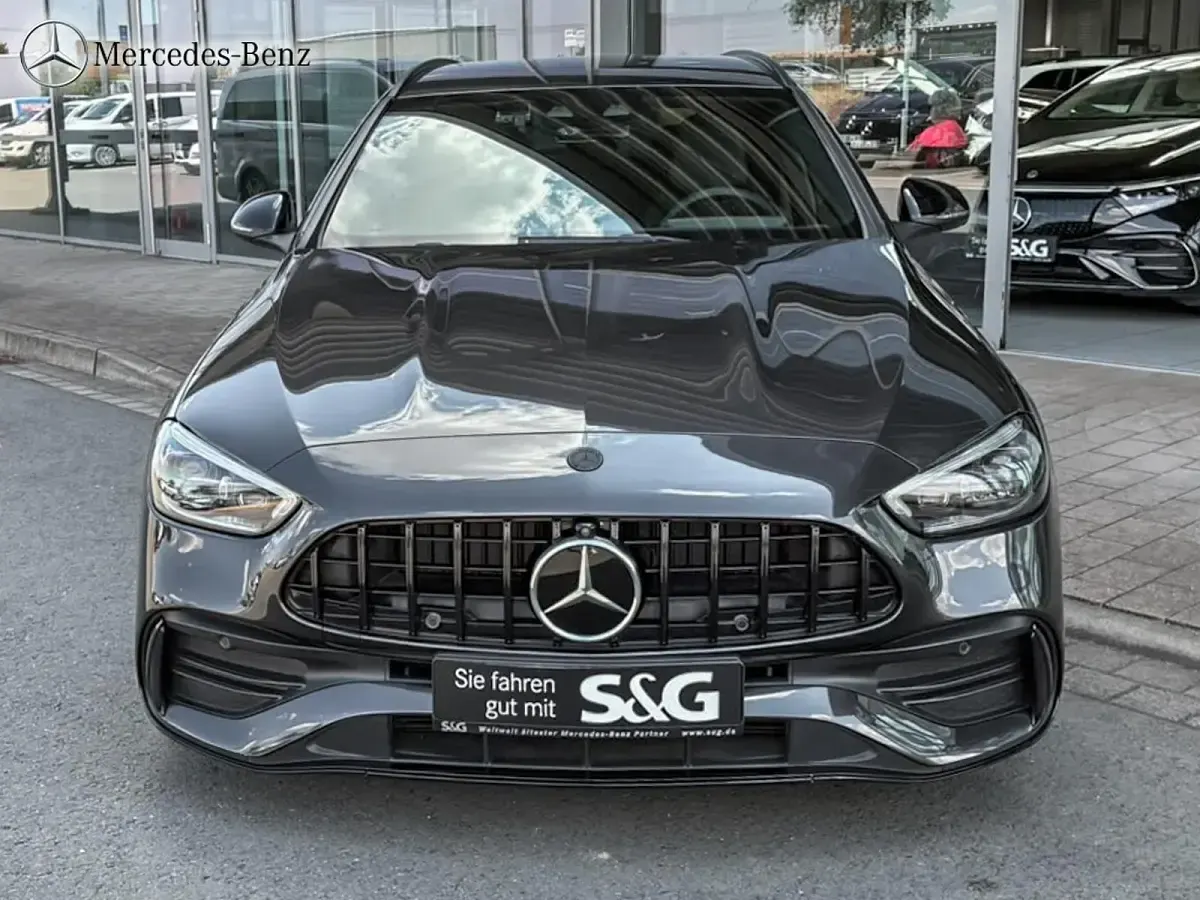 Gebraucht Mercedes C220 AMG 200 PS (147 kW) 2023 Graphitgrau metallic Kombi
