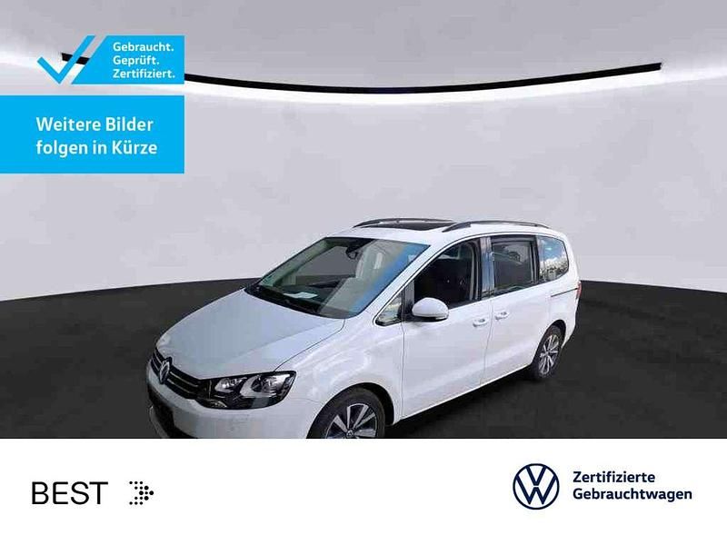 Weiß Gebraucht 2021 VW Sharan Comfortline Van / Kleinbus | 29.999 € (Fairer Preis) - Bild 1/3