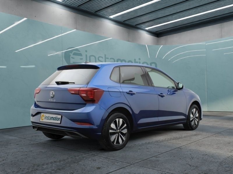 Gebraucht VW Polo Move 95 PS (69 kW) 2024 Blau Limousine