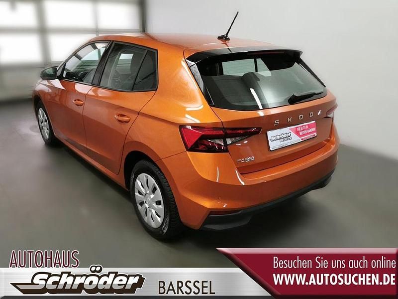 Gebraucht Skoda Fabia Selection 116 PS (85 kW) 2024 Orange Limousine