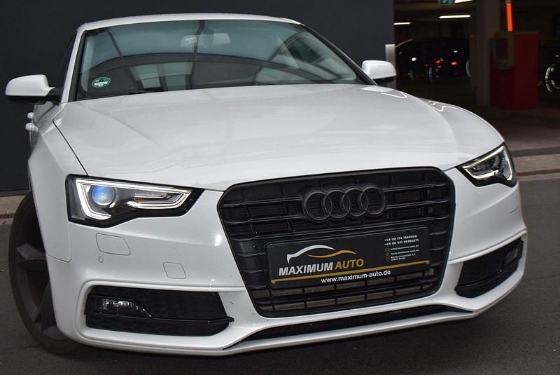 Weiß Gebraucht 2016 Audi A5 S-Line Coupé | 15.990 € (Superpreis) - Bild 1/4