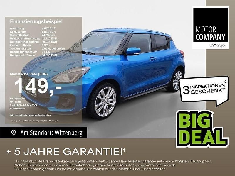 Blau Gebraucht 2018 Suzuki Swift Sport Kleinwagen | 14.990 € (Fairer Preis) - Bild 1/4