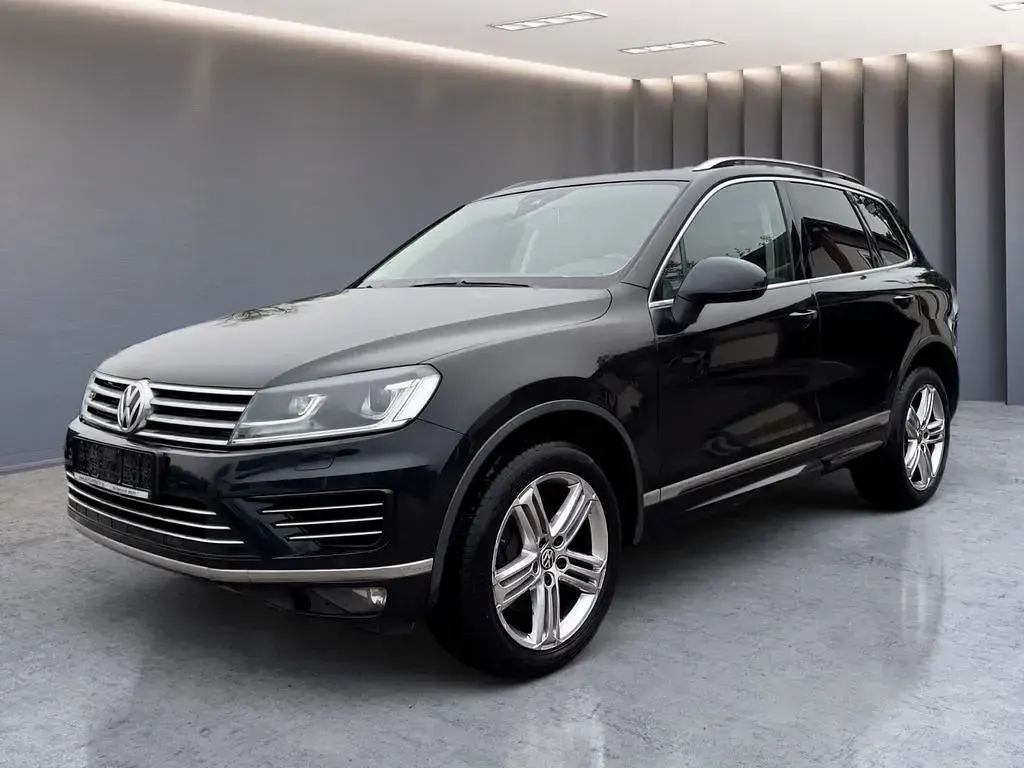 Gebraucht VW Touareg R-line 340 PS (250 kW) 2015 Schwarz SUV