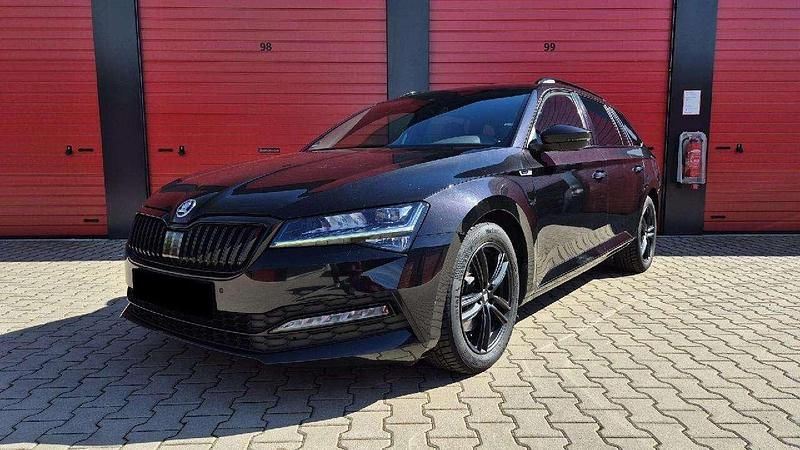 Gebraucht Skoda Superb SportLine 190 PS (139 kW) 2019 Schwarzmagic perleffekt Kombi