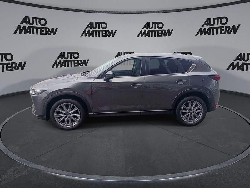 Gebraucht Mazda CX-5 Ad'Vantage 184 PS (135 kW) 2021 Machine gray metallic (metallic) SUV