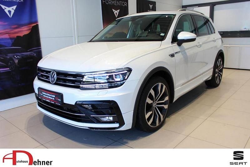 Oryxwhite perlmutteffekt (metallic) Gebraucht 2020 VW Tiguan Highline SUV | 32.980 € (Teuer) - Bild 1/4