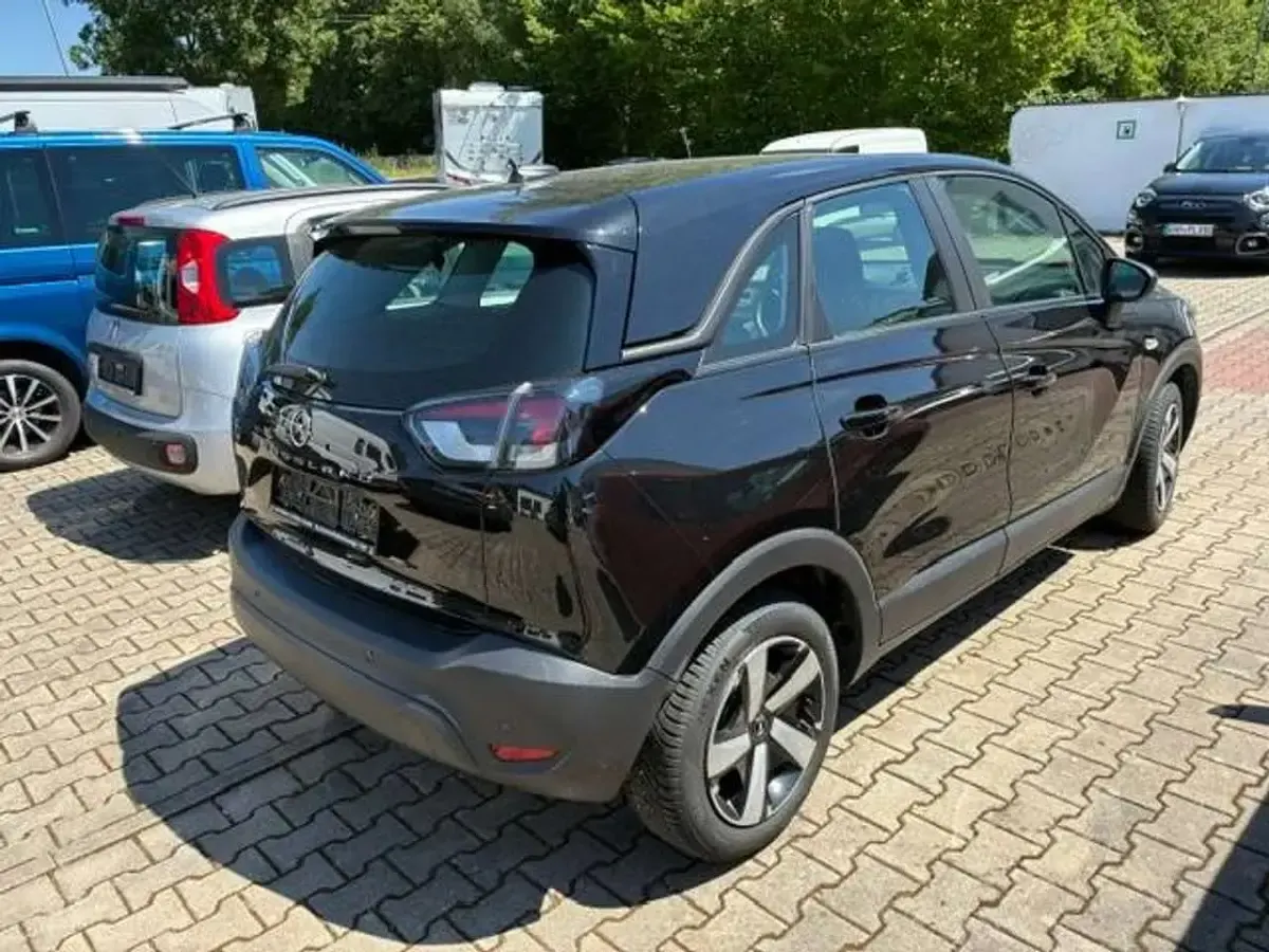 Gebraucht Opel Crossland Edition 83 PS (61 kW) 2022 Diamant schwarz/karbon schwarz SUV
