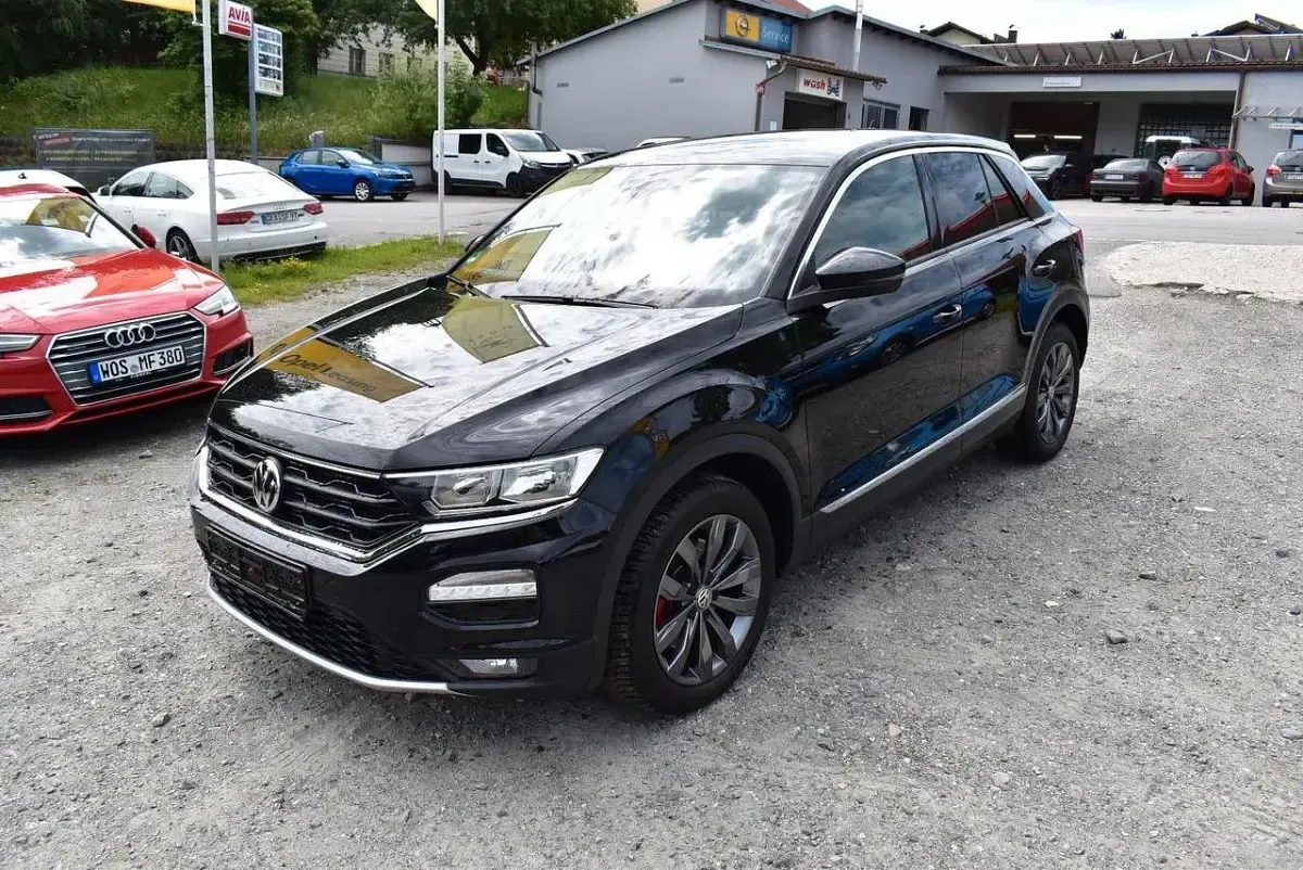 Gebraucht VW T-Roc Sportline 150 PS (110 kW) 2019 Schwarz SUV