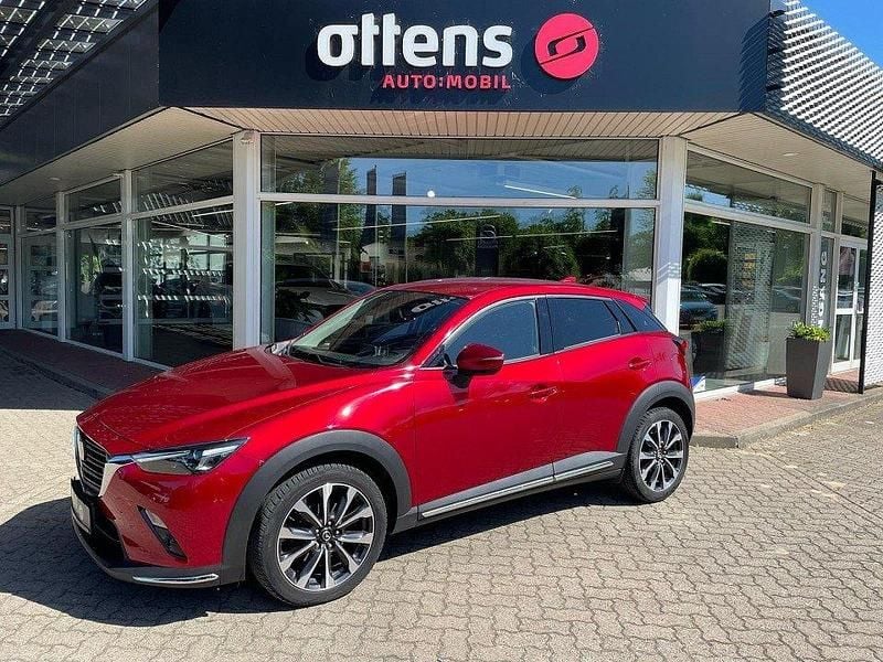 Gebraucht Mazda CX-3 121 PS (88 kW) 2018 Magmarot metallic SUV