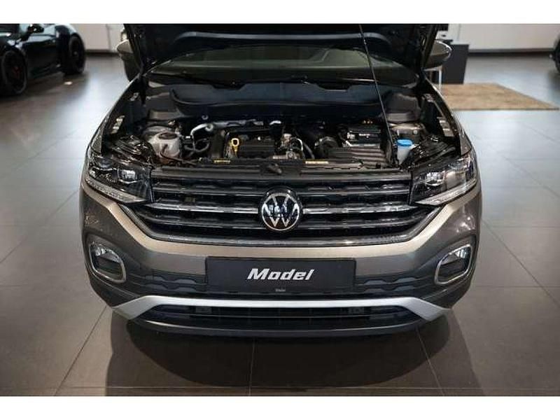 Gebraucht VW T-Cross Style 110 PS (80 kW) 2021 Limestone grey metallic (metallic) SUV