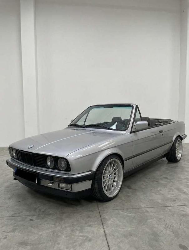 Gebraucht BMW 320 Cabriolet 129 PS (94 kW) 1989 Silber Cabrio