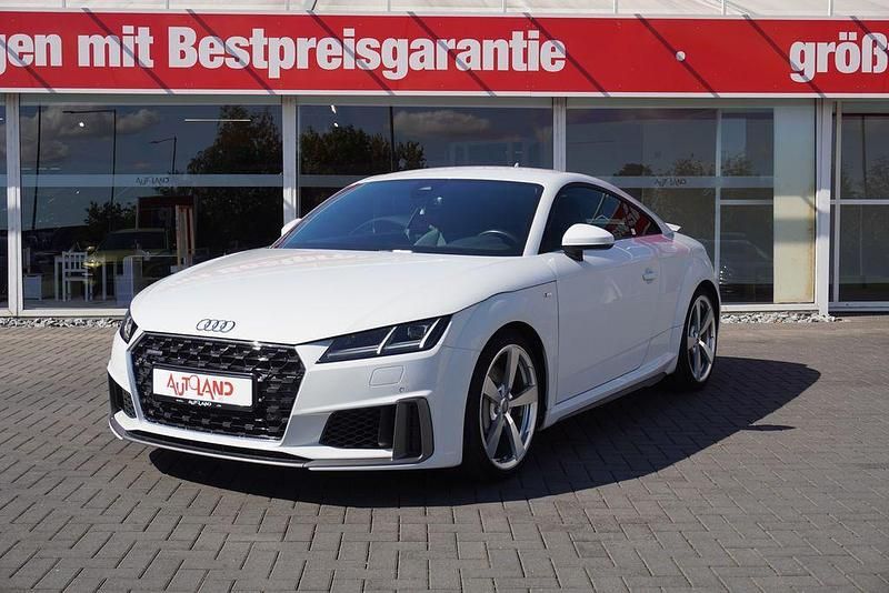 Weiss Gebraucht 2019 Audi TT S-Line Coupé | 31.990 € (Fairer Preis) - Bild 1/4