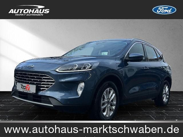 Chromablau (blau) Gebraucht 2022 Ford Kuga Titanium SUV | 27.990 € (Fairer Preis) - Bild 1/4