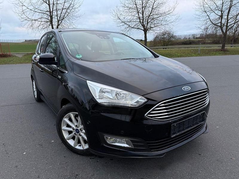 Schwarz Gebraucht 2015 Ford C-MAX Titanium Van / Kleinbus | 6.999 € (Guter Preis) - Bild 1/4