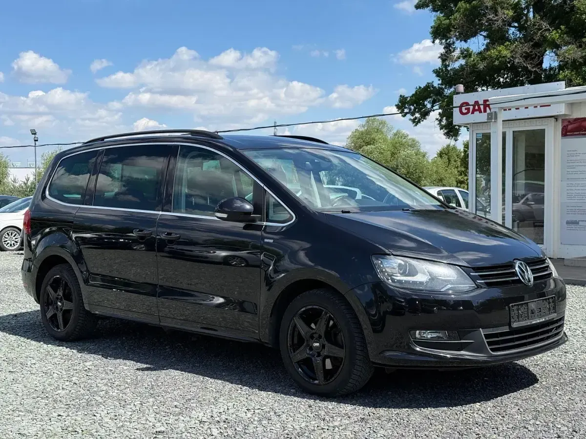 Gebraucht VW Sharan Match 170 PS (125 kW) 2014 Schwarz Van / Kleinbus
