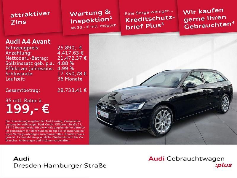 Gebraucht Audi A4 Performance 204 PS (150 kW) 2022 Mythosschwarz metallic Kombi