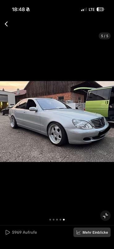 Gebraucht Mercedes S400 260 PS (191 kW) 2004 Silber Limousine