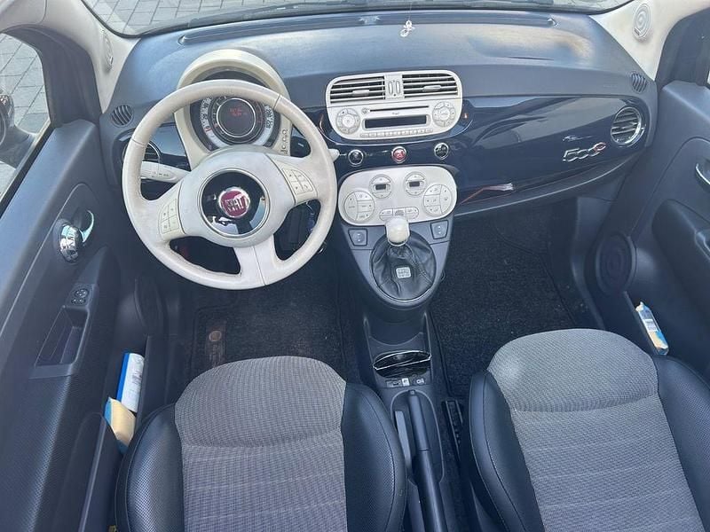 Second-hand Fiat 500C 69 CP (50 kW) 2010 Albastru Cabrio
