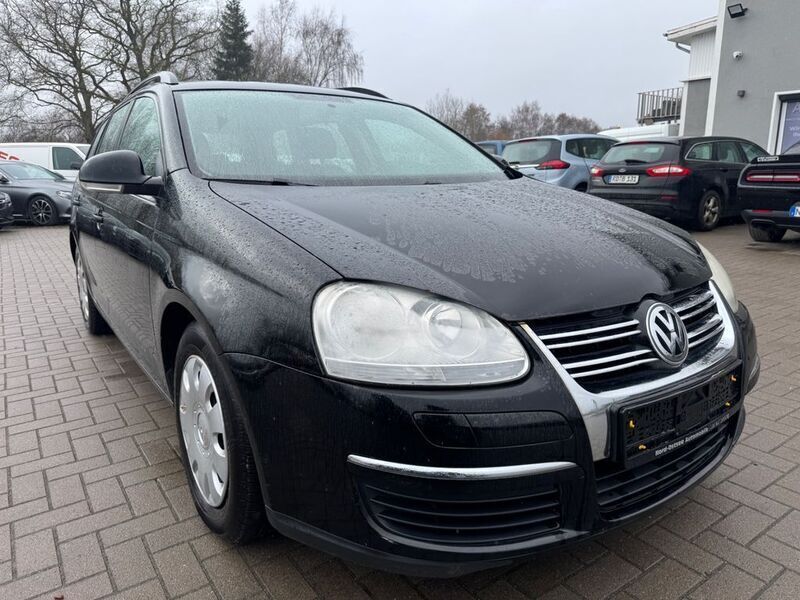 Schwarz Gebraucht 2008 VW Golf V Trendline Kombi | 1.490 € (Fairer Preis) - Bild 1/4