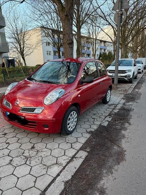 Gebraucht Nissan Micra 65 PS (47 kW) 2009 Rot Limousine