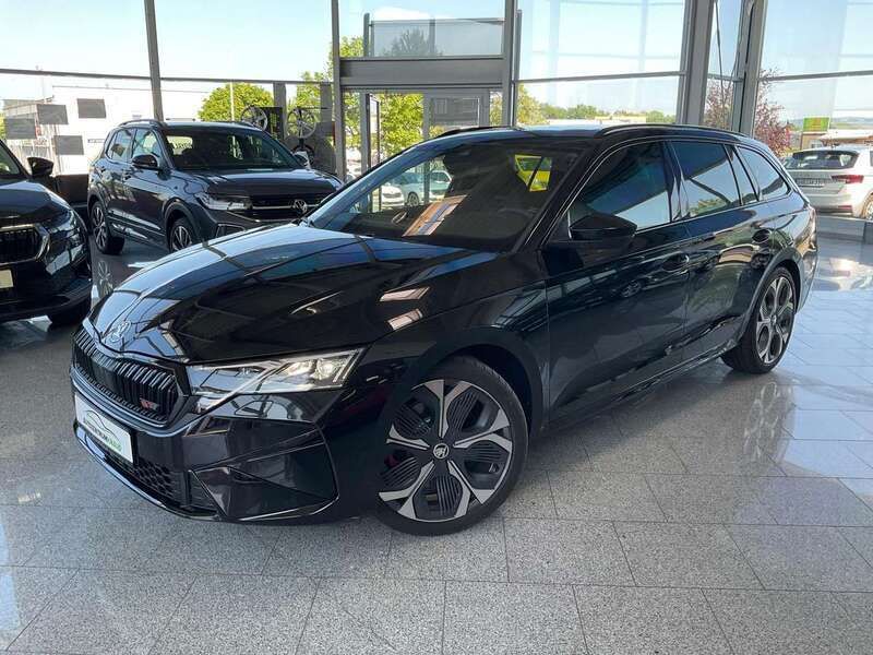 Cerna magic/black magic Neu 2025 Skoda Octavia RS Kombi | 41.890 € (Fairer Preis) - Bild 1/4