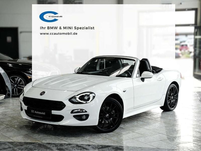 Crystal white Gebraucht 2017 Fiat 124 Spider Lusso Cabrio | 14.779 € (Guter Preis) - Bild 1/3