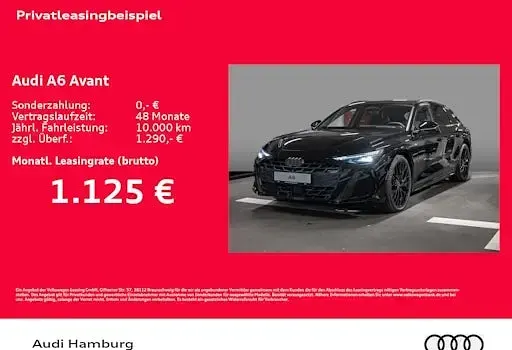 Neu Audi A6 Ambiente 367 PS (269 kW) 2026 Schwarz Kombi