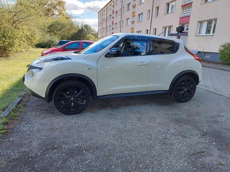 Gebraucht Nissan Juke Acenta 117 PS (86 kW) 2013 Weiß SUV