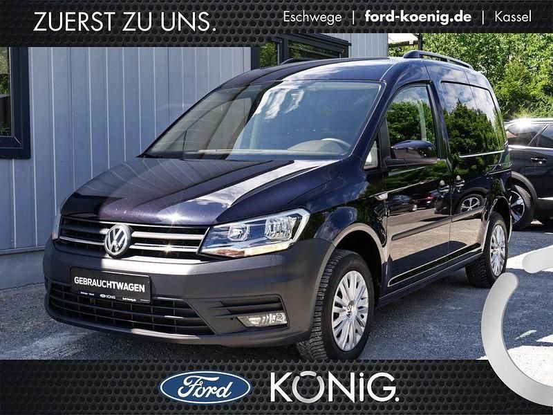 Gebraucht VW Caddy Trendline 102 PS (75 kW) 2018 Schwarz Van / Kleinbus