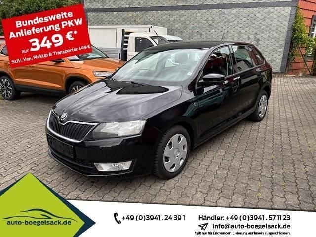 Schwarz Gebraucht 2014 Skoda Rapid Elegance Limousine | 8.745 € (Teuer) - Bild 1/4
