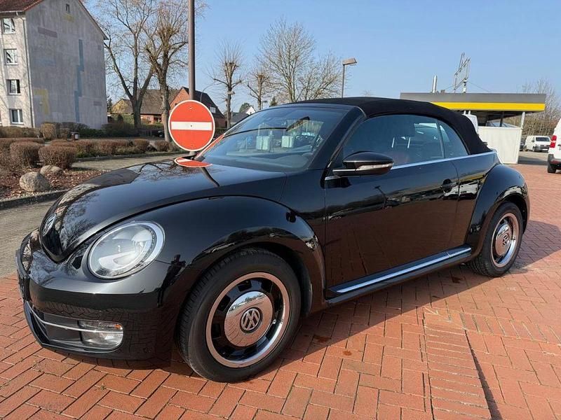 Gebraucht VW Beetle Cabriolet Design 105 PS (77 kW) 2014 Schwarz Cabrio