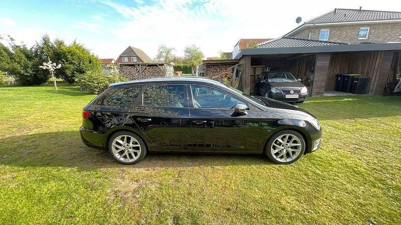 Usata Seat Leon FR 150 CV (110 kW) 2016 Nero Berlina