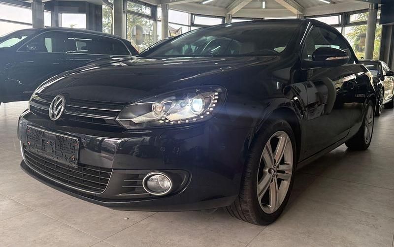 Schwarz Gebraucht 2013 VW Golf Cabriolet Cabrio | 6.900 € (Guter Preis) - Bild 1/4