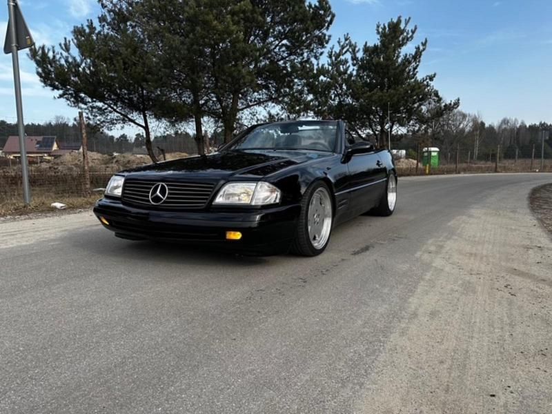 Gebraucht Mercedes SL500 306 PS (225 kW) 2000 Schwarz Cabrio