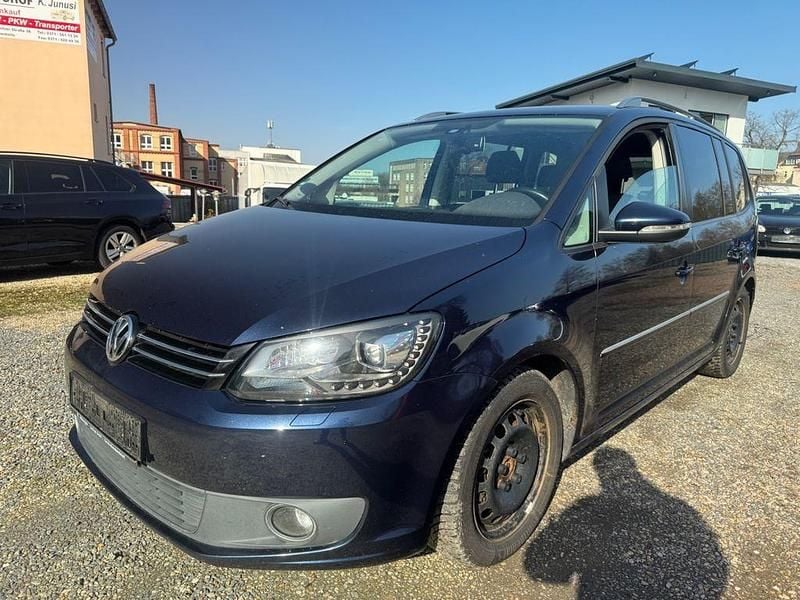 Gebraucht VW Touran Highline 170 PS (125 kW) 2011 Blau Van / Kleinbus