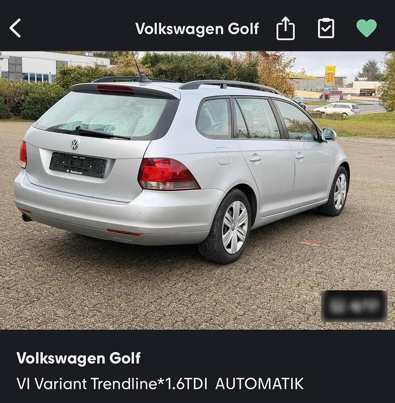 Gebraucht VW Golf VII 105 PS (77 kW) 2014 Silber Kombi