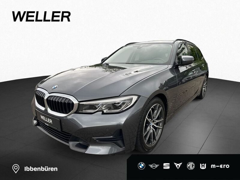 Mineralgrau (grau) Gebraucht 2022 BMW 320 Shadowline Kombi | 21.490 € (Superpreis) - Bild 1/4