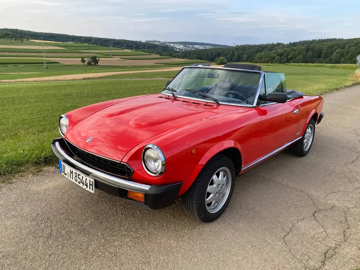 Gebraucht Fiat 124 103 PS (75 kW) 1985 Rot Cabrio