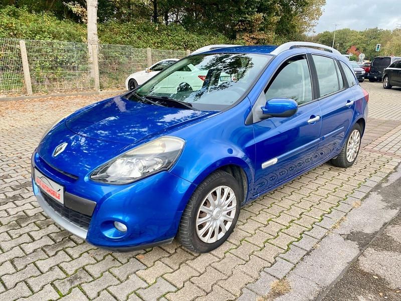 Gebraucht Renault Clio GrandTour Dynamique 101 PS (74 kW) 2010 Blau Kombi