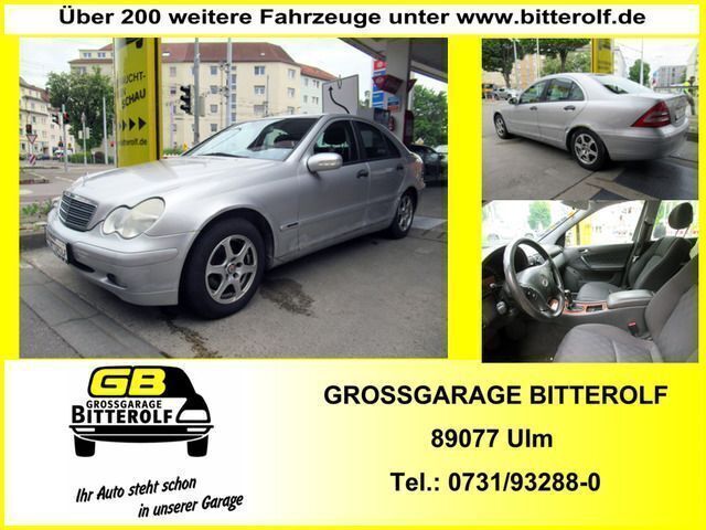 Silber Gebraucht 2000 Mercedes C180 Limousine | 990 € (Superpreis) - Bild 1/4