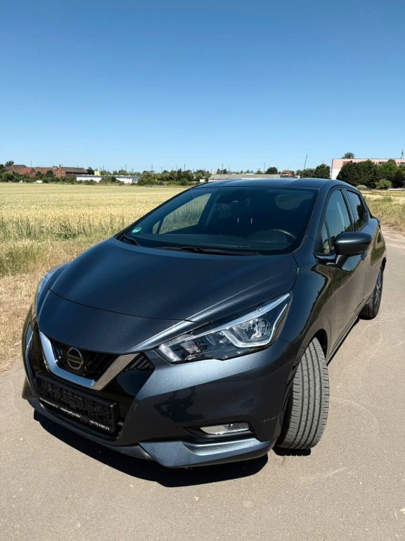 Grau Gebraucht 2018 Nissan Micra N-Connecta Kleinwagen | 11.290 € (Guter Preis) - Bild 1/4