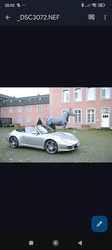 Silber Gebraucht 2010 Porsche 997 Cabrio | 79.997 € (Etwas zu teuer) - Bild 1/1