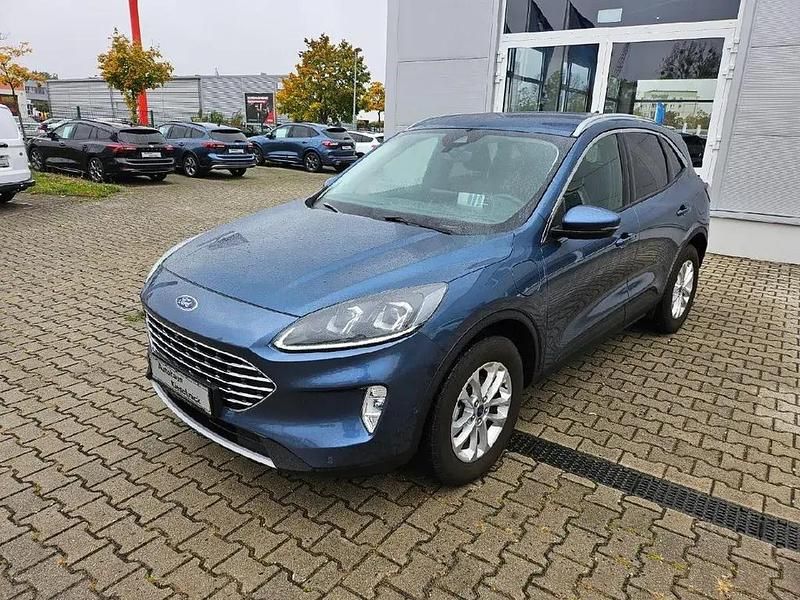 Chromablau metallic Gebraucht 2023 Ford Kuga Titanium X SUV | 28.990 € (Fairer Preis) - Bild 1/4