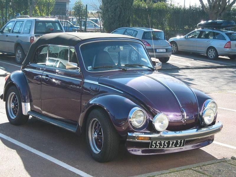 Gebraucht VW Käfer 50 PS (36 kW) 1975 Violett Cabrio