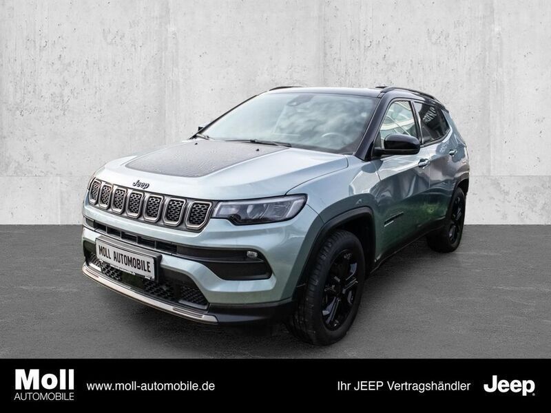 Azure green/dach schwarz Gebraucht 2022 Jeep Compass SUV | 29.900 € (Fairer Preis) - Bild 1/4